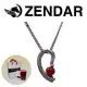 【ZENDAR】頂級天然沙丁紅珊瑚圓珠3.5-4mm銀色項鍊 WHISPER (220248-11)