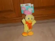 NEW, Dan Dee Easter Basket Hanging Duck Plush Basket Accessory