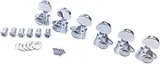 Labymos Acoustic Guitar Lettering Peach Shape Tuning Pegs Machine Head Tuners Guitar Parts
