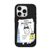 iPhone 16 Pro Impact Case MagSafe Compatible MISSING CAT BY NAMSEE