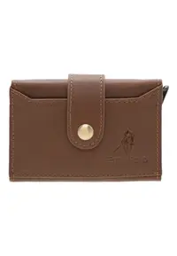 在飛比找ZALORA購物網優惠-Euro Polo Leather Card Holder 