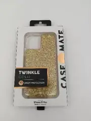 Case-Mate Twinkle Series Case For iPhone 11 Pro Max - Gold Glitter