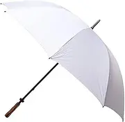 Clifton Traditional Wedding Golf With Wood Handle, White