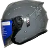 【JAP騎士精品】M2R FR-2 安全帽 FR2 紀念版 素色 水泥灰 內藏墨鏡 半罩安全帽 (10折)
