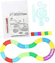 Funny DIY Scratch Painting Paper Set of Creative Ruler Scrape Art Paper Boys and Girls-Friendly Drawing Tool