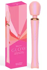 Wild Secrets Morgan Penn 13.8" Glow Deluxe Vibrating Wand Massager | Limited Edition