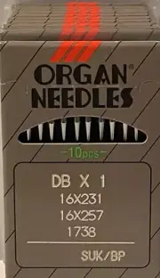 100 ORGAN Ball Point Sewing Machine Needles DBX1 16X257 16X95 16x231 BP