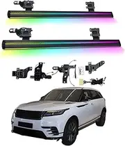 BJOHQ Electric Running Boards Compatible for Range Rover Velar 2021-2024 with Light, SUV, Off-Road & Pickup Trucks - Retractable Truck Steps & Nerf Bars
