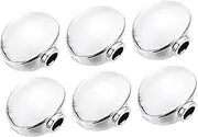 ULDIGI 6pcs Guitar Tuner Knob Buttons Set Metal Guitar Head Pegs Comfortable Touch for Acoustic Electric Guitars