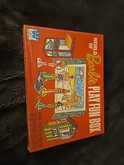 Vintage 1972 Whitman World Of Barbie Play Fun Box - NEW SEALED!!