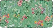 Watercolor Hand-Painted Flowers Travel Toddler Bed Sheet Soft&Comfortable Cot Sheet for Toddler Floor Bed for Children Baby Travel 50'' x 25'' (Sheet,Bed Not Included)