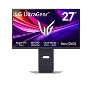 LG UltraGear 27-inch 240Hz UHD 4K Nano IPS Black Gaming Monitor 1ms (GtG), DP 2.1, DisplayHDR 600 - 27G850A-B. AAU