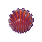 Rosewood Jolly Doggy Giggle Ball Dog Dental Chew Bite Playing Training Fun Toy