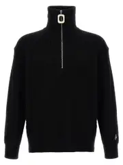 [J.W. Anderson] J. W. Anderson-Half Zip Sweater Maglioni Nero-Uomo L