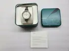 FOSSIL GEORGIA GLITZ CRYSTALS ACCENT BEZEL ST. STEEL WOMEN'S WATCH ES3225 NEW