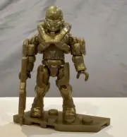 Halo Mega Construx Gold Spartan Locke 20th Anniversary Character Pack