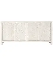 Classic Home Astrid 86in 4 Door Reclaimed Pine Wood Sideboard