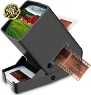 35mm Slide Viewer,3X Magnification,LED Lighted,for Slides & Film, Batteries Incl
