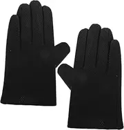 [VALICLUD] 2pcs Breathable Mesh Touchscreen Gloves for Men Luxurious Stylish Winter Driving Gloves Enhanced Airflow for Warm Weather Touchscreen Compatible for Running Outdoor Activities