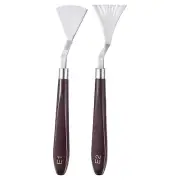 2pcs E1 E2 Painting Palette Knife Set Stainless Steel Art Spatula Scraper Tools