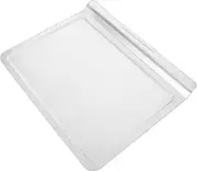 Electric Oven Slag Tray Reusable Oil Drip Tray Dripping Pans Drip Pan Metal Oil Drain Pan Baking Oil Drip Tray Baking Drip Tray Reliable Drip Tray Stable Oil Drip Tray Iron Silver