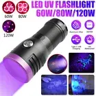 USB Charging 365 nm UV Light LED Flashlight Blacklight Violet Inspection Torch