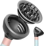ZEPHBLOW Wave Curl Diffuser for Dyson Airwrap – Dome and Diffuse Modes for Curl Wave Hair, Hair Diffuser Attachment Compatible with Airwrap Styler HS01/05
