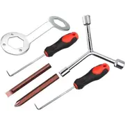 6pcs Set Hygienic Drum Maintenance Carbon Steel Tool Set for Washing Machine