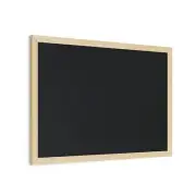 23x17 Oak Framed Durable Chalkboard Easy Erase Black Surface for Home Office