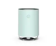 USB Humidifier Home Bedroom Air Conditioning Room Mini Aerosol Dispenser Desktop Water Meter-Blue