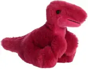Aurora - Small Red Mini Flopsie - 8" Velociraptor - Adorable Stuffed Animal