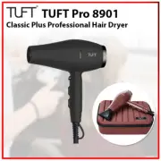 TUFT Pro Hair Dryer 2300W High Speed Ionic Hair Care Salon Dryer Blower BLACK