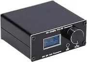 SDR QRP HF Transceiver, 20 Band 10kHz to 220MHz Ham Radio QRP Transceiver USB Variable Frequency Oscillator VFO RF Generator with Bar Graph Indicator, 600Mah Battery, I2C Data Transmission