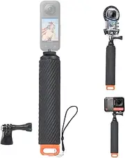 Fotoleey Floating Handle Waterproof Handle Floating Hand Grip Monopod Diving Stick for Insta360 ONE X3, ONE X2, ONE RS, GoPro Hero 11, Hero 1 0, Hero 9