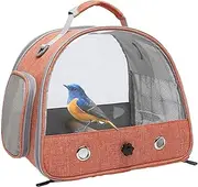 Bird Backpack Cage - Bird Travel Carrier, Small Pets Cage | Parrot Perch Box Carrier Backpack, Breathable Small Birds Carrier For Birds Small Pets Hamsters Rabbits Parrots Animals Bag