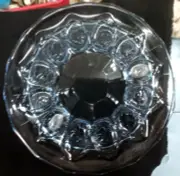 Georgetowne Egg Plate Blue
