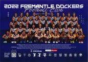 FREMANTLE DOCKERS TEAM POSTER, AFL FOOTBALL,DEMONS, CATS, EAGLES, PIES, DOGS 2