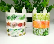 Japan Washi Tape - Leaf and Greens collection 15mmx7m MT082