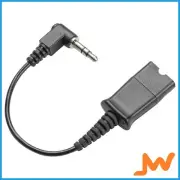 Poly Quick Disconnect Cable to 3.5mm Black