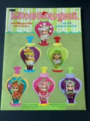 1969 Liddle KIDDLE KOLOGNES Paper Doll Book - WHITMAN - RARE UNCUT MINT ORIGINAL