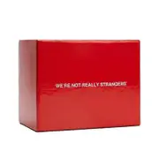 We're Not Really Strangers Card Game - an Interactive Adult Card Game and Icebreaker Board Game Light Grey