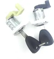 YAKATGVGYS Car Door Lock Cylinder Compatible with Renault Automotive switches and relays