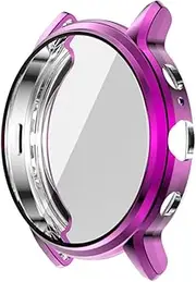 Sewroro Screen Case Watch Protector Protective Shell Frame Purple