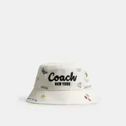 Sketch Print Bucket Hat