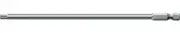 Wera HEXAGON DRIVER BIT 152mm Extra Tough Hex-Plus - Hex-3mm Or Hex-4mm