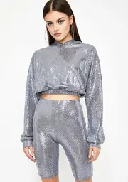 Blingin' Boss Babe Sequin Set