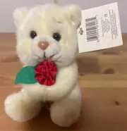 Baby Rosebud Rare Plush Russ Teddy Bear Stuffed Animal