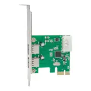 Digital PCI Express to USB 3.0 2-Port Expansion Card for Desktop/Computer aa
