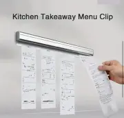 Menu Clip Holder Kitchen Slide Receipt Takeaway Order Restaurant Supplies