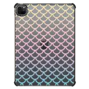 iPad Pro 11-inch (3rd/4th gen) iPad Impact Case Pastel Mermaid Scales Transparent